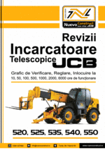 Grafic Revizii Incarcatoare Telescopice JCB