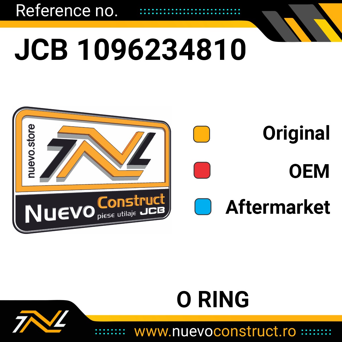 JCB 1096234810 O RING
