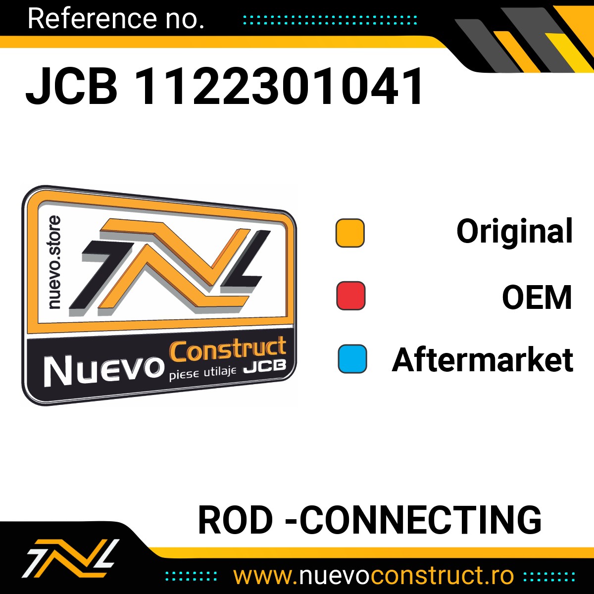 JCB 1122301041 ROD -CONNECTING