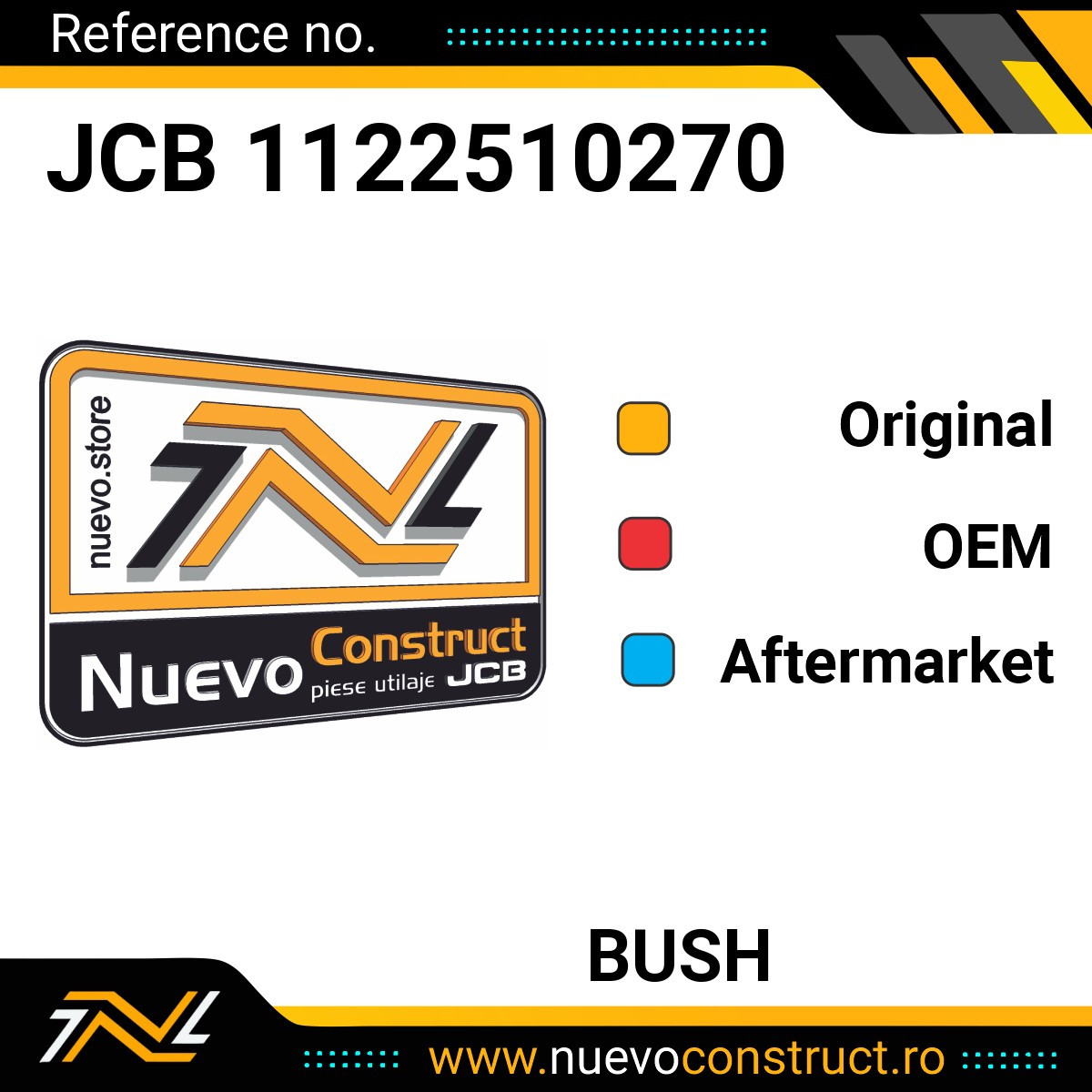 JCB 1122510270 BUSH
