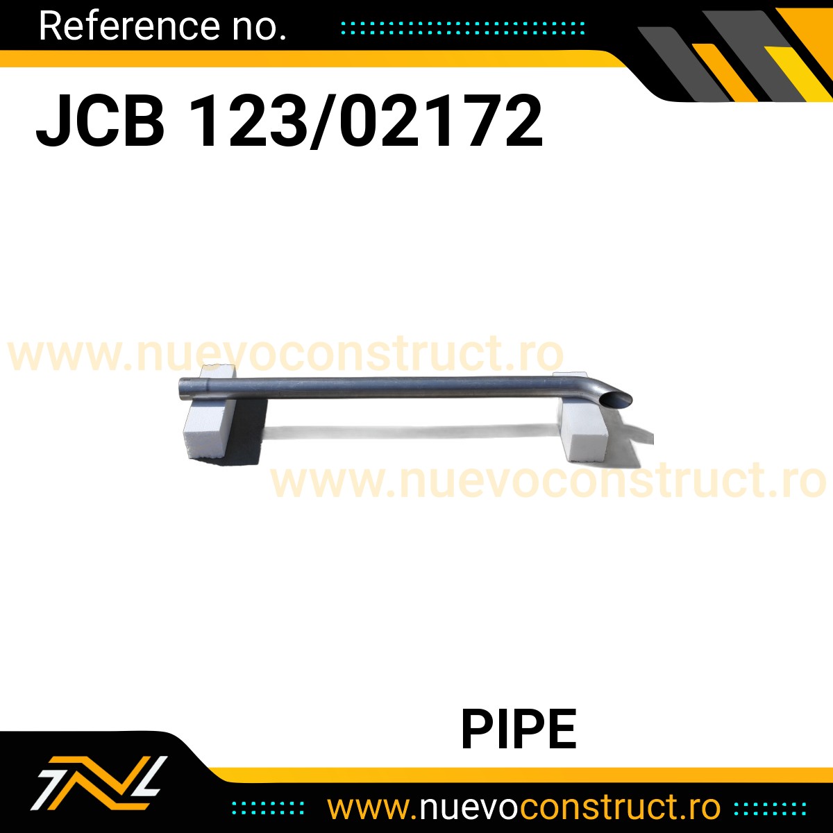 JCB 123/02172 PIPE
