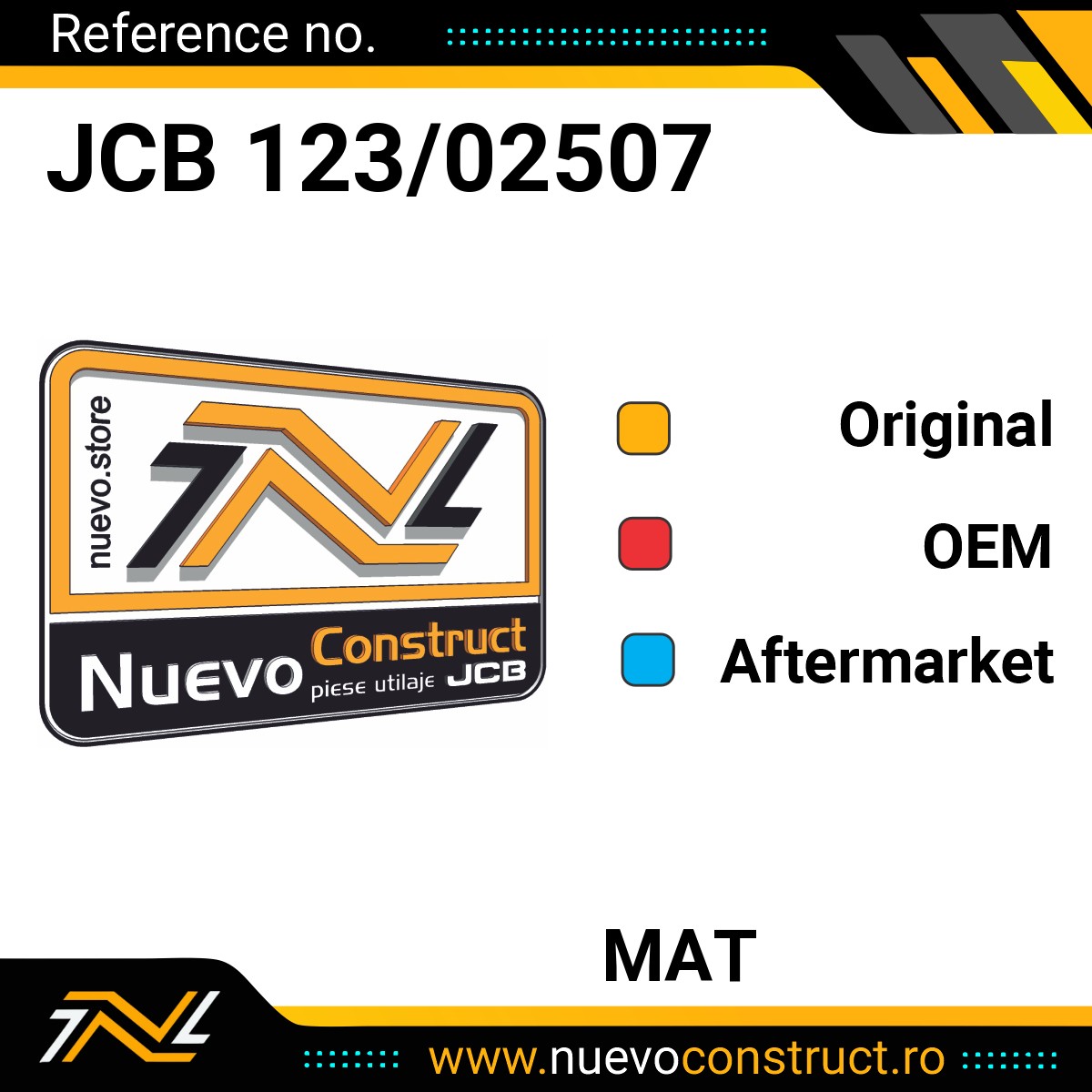 JCB 123/02507 MAT