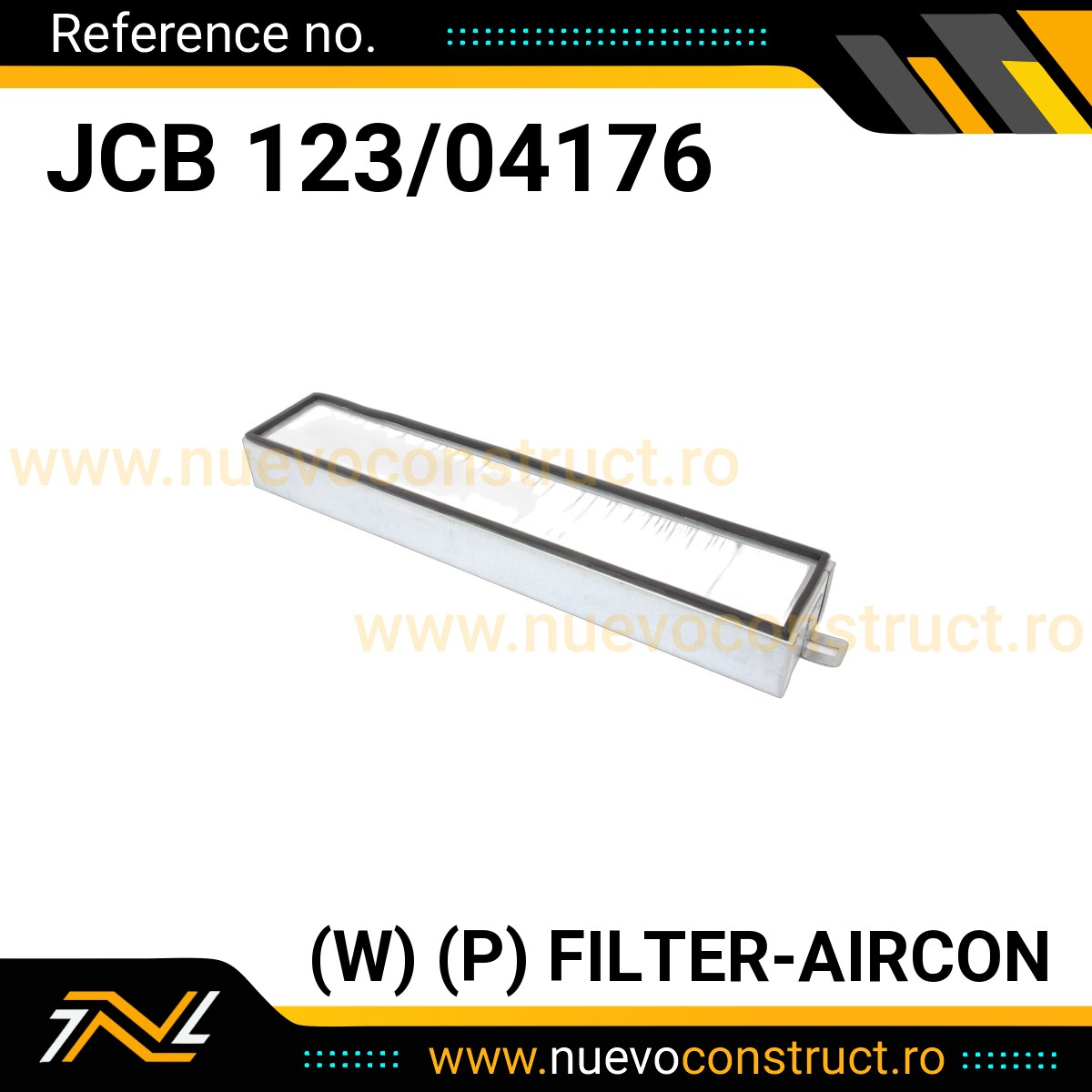 JCB 123/04176 (W) (P) FILTER-AIRCON