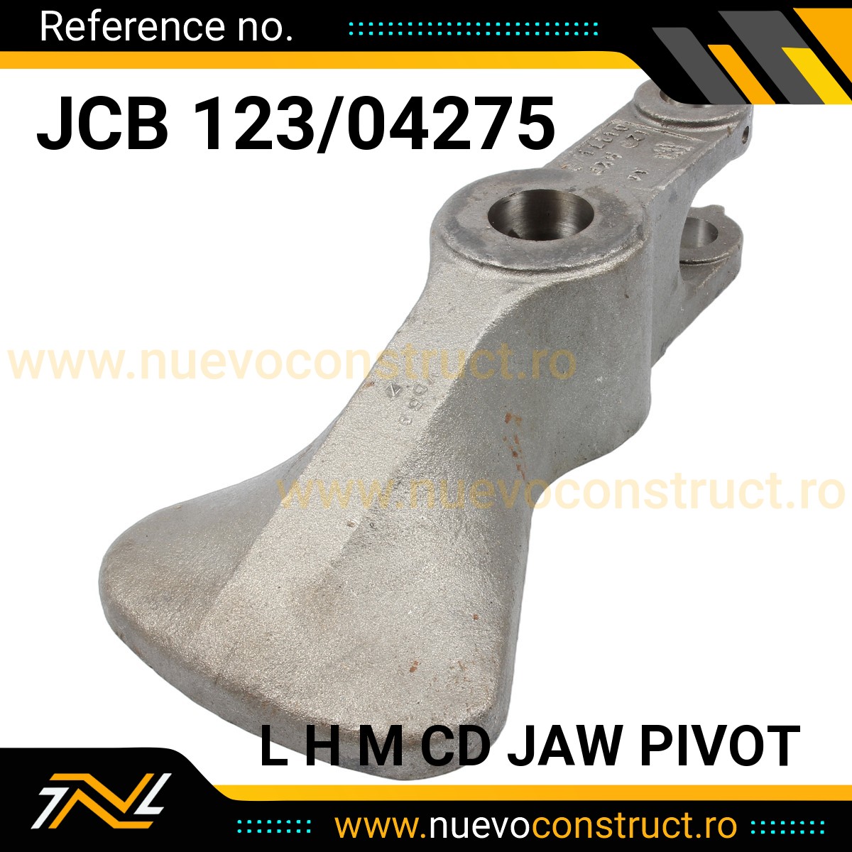 JCB 123/04275 L/H M/CD JAW PIVOT