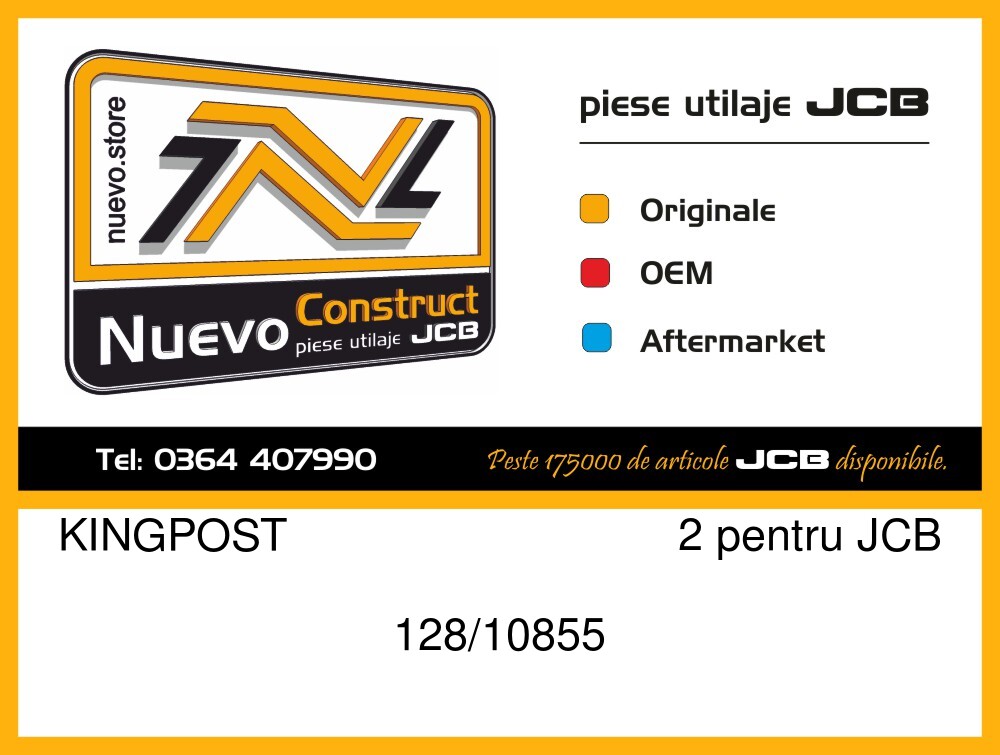 JCB 128/10855 KINGPOST 2
