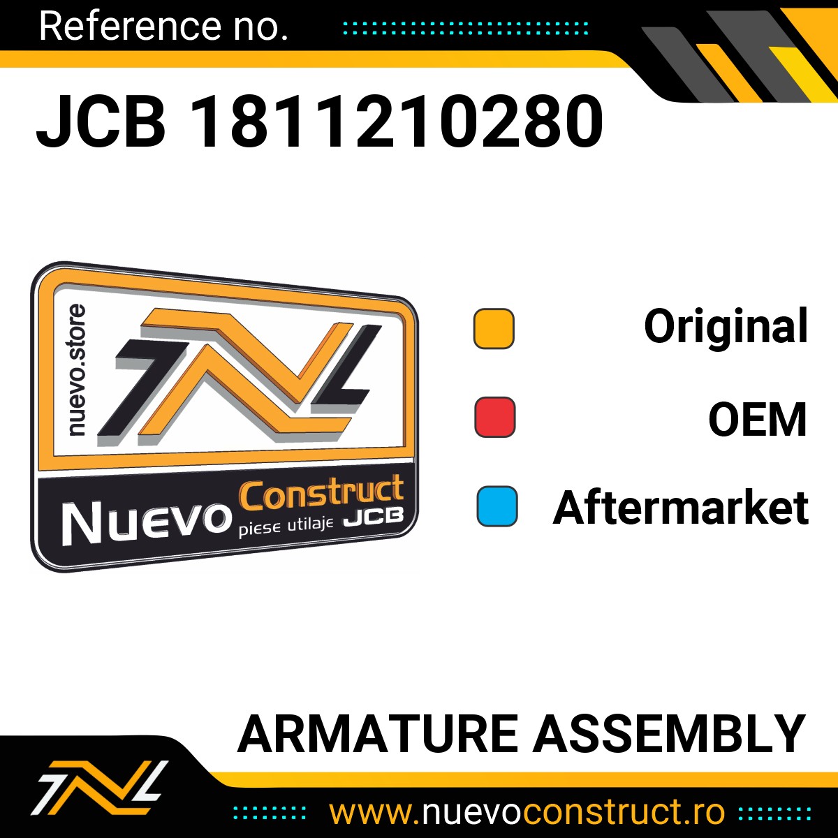 JCB 1811210280 ARMATURE ASSEMBLY