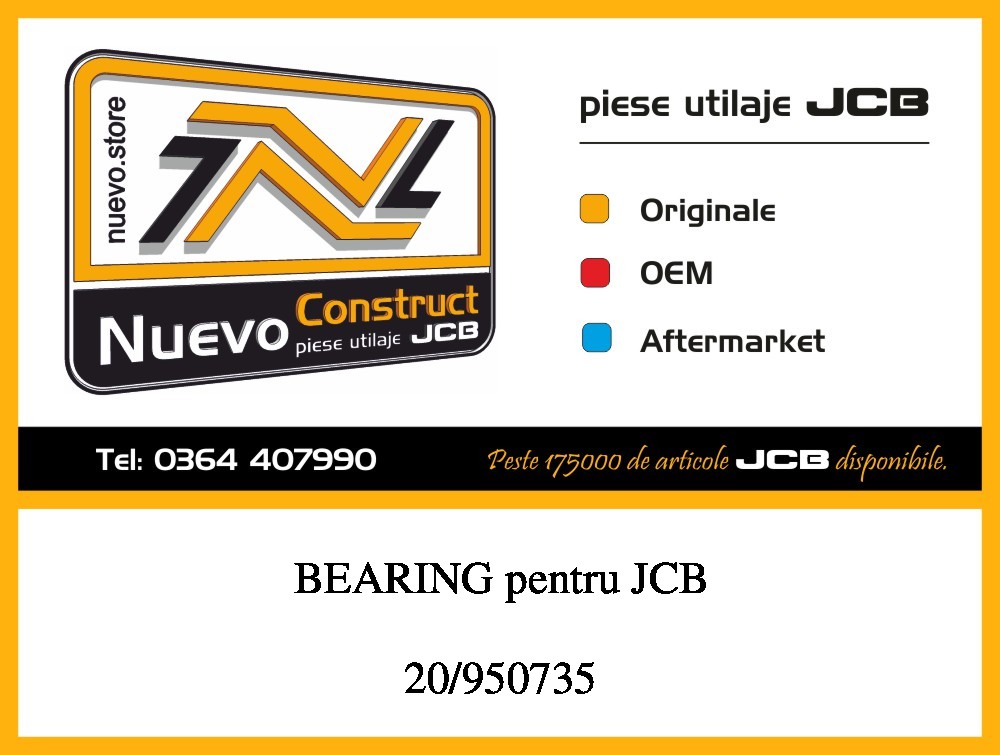 JCB 20/950735 BEARING