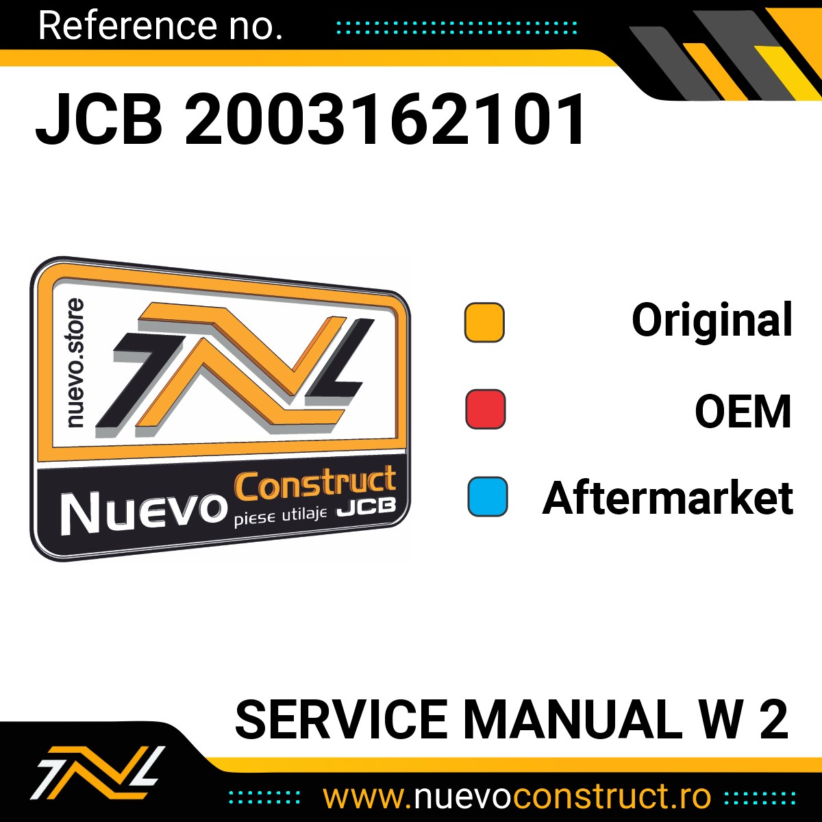 JCB 2003162101 SERVICE MANUAL W 2