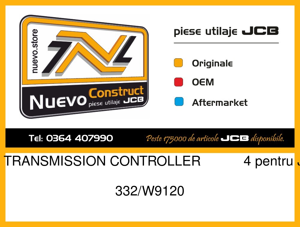 JCB 332/W9120 718 TRANSMISSION CONTROLLER 4