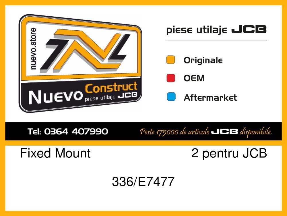 JCB 336/E7477 Fixed Mount 2