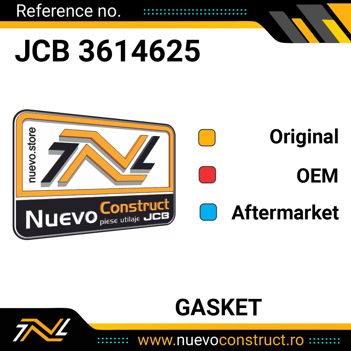 JCB 3614625 GASKET