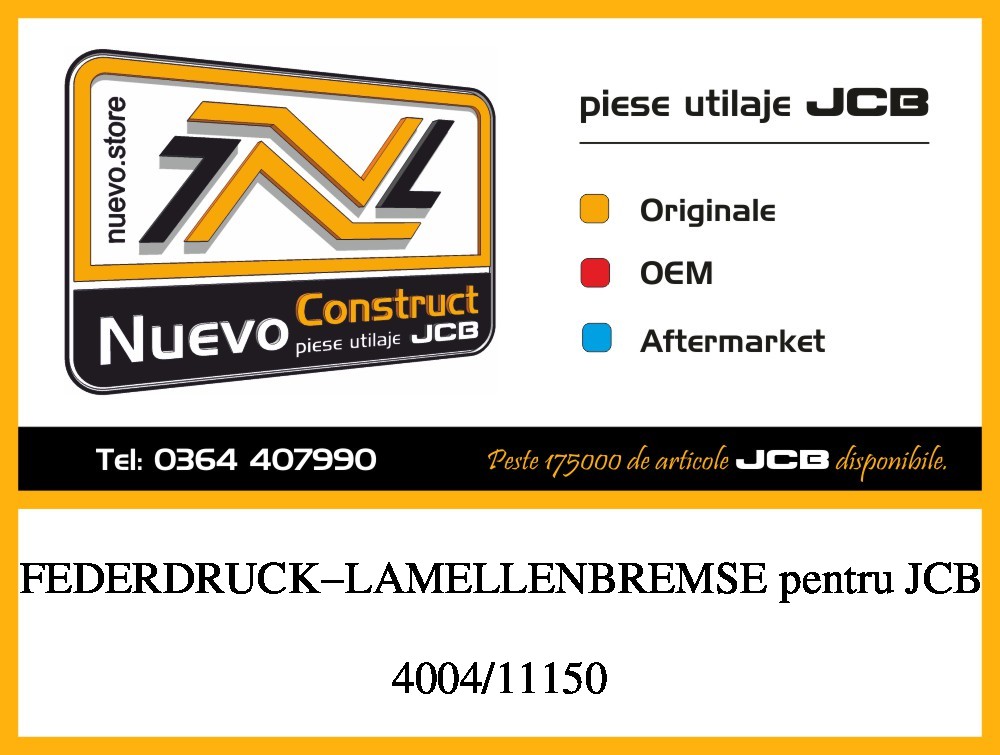 JCB 4004/11150 FEDERDRUCK-LAMELLENBREMSE