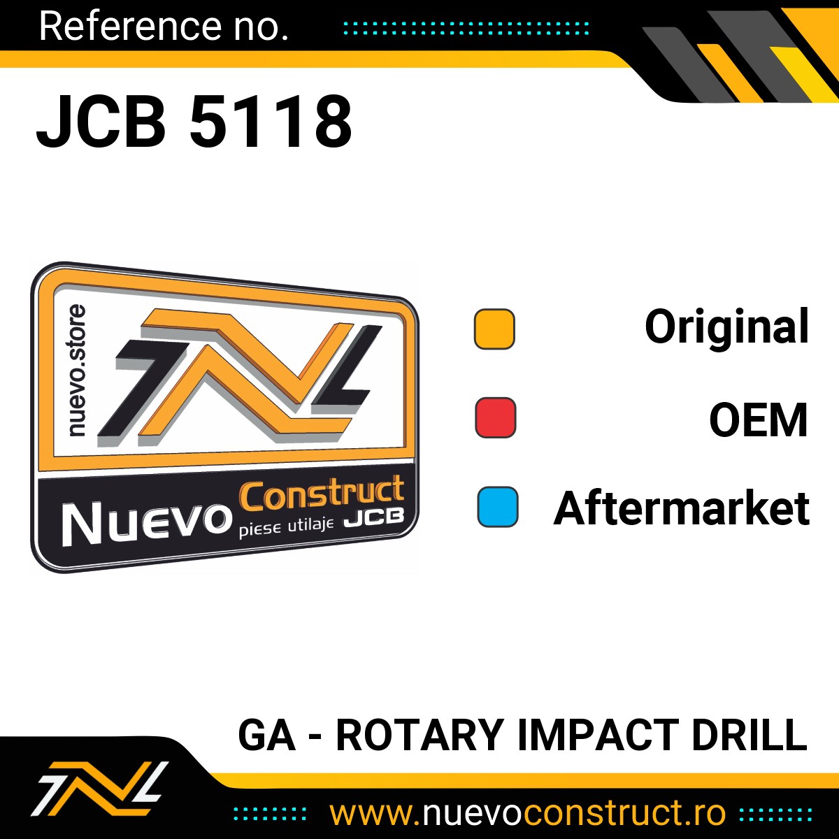 JCB 5118 GA - ROTARY IMPACT DRILL