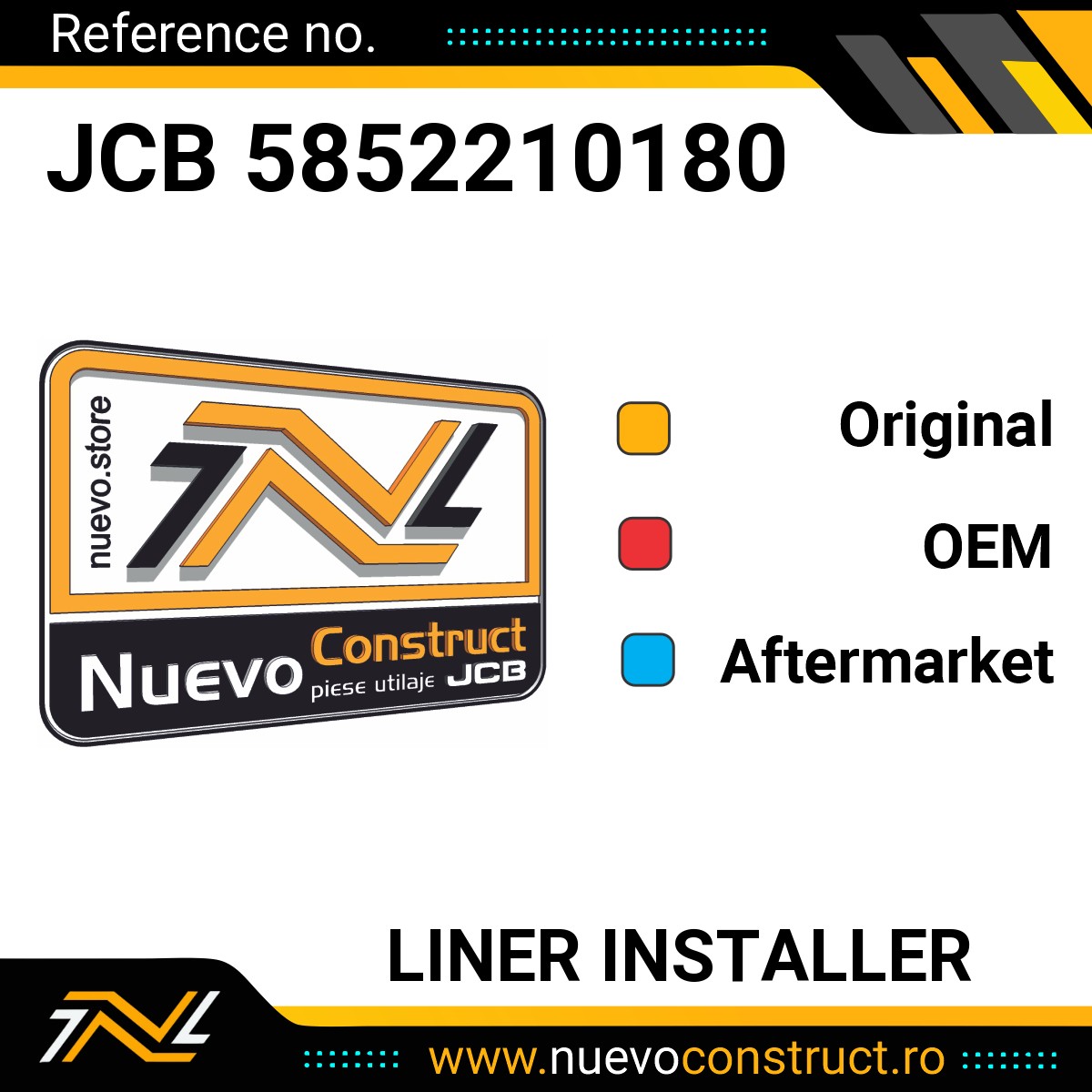 JCB 5852210180 LINER INSTALLER
