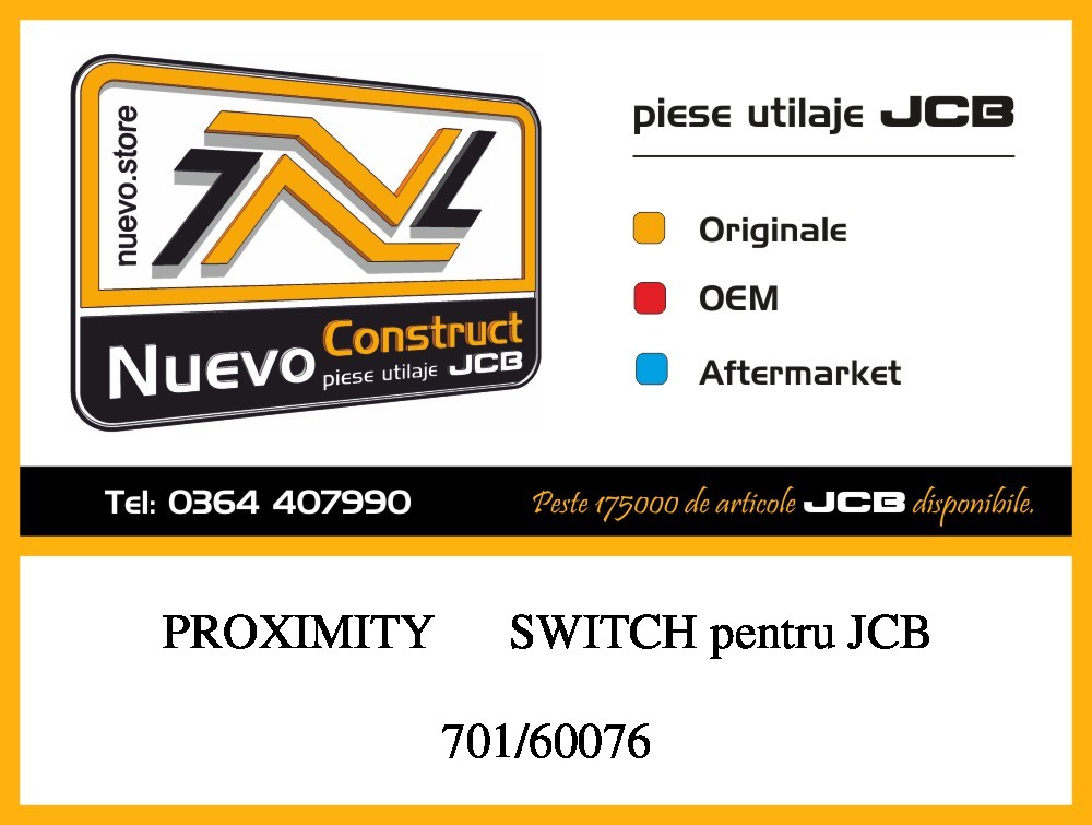 JCB 701/60076 PROXIMITY SWITCH