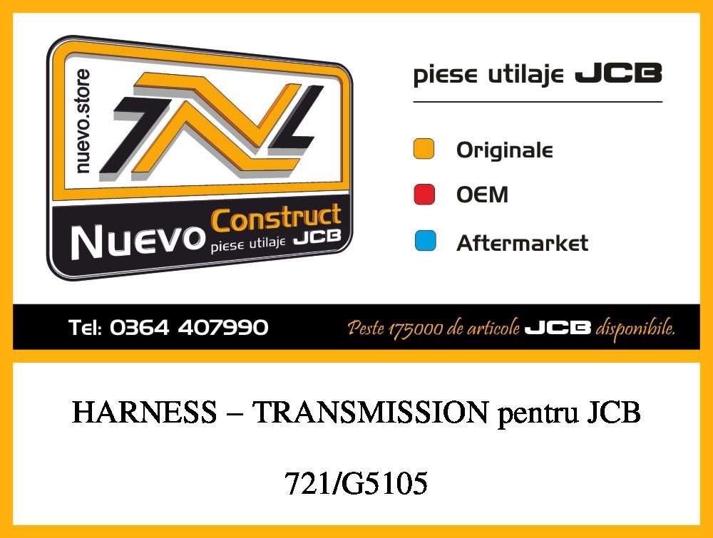 JCB 721/G5105 HARNESS - TRANSMISSION