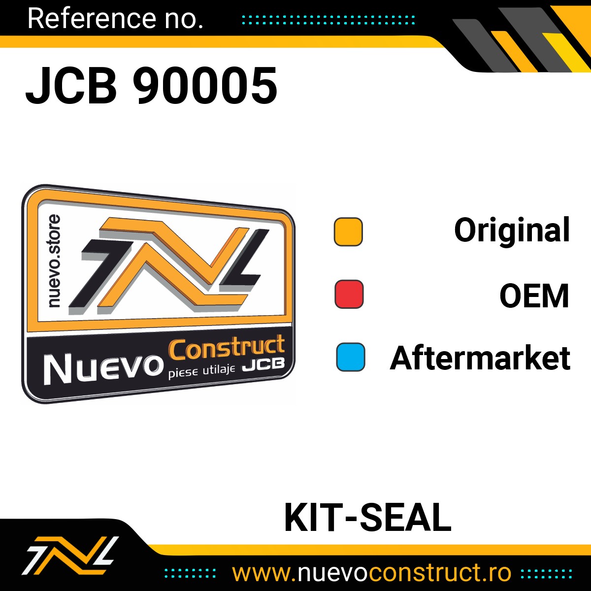 JCB 90005 KIT-SEAL