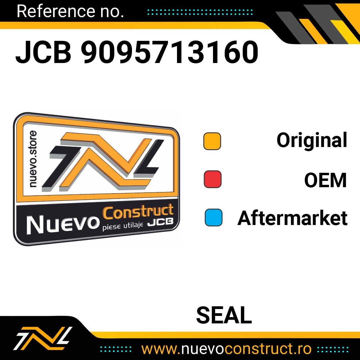 JCB 9095713160 SEAL