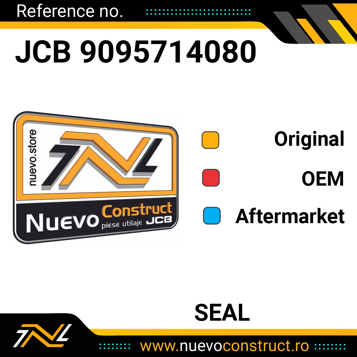 JCB 9095714080 SEAL