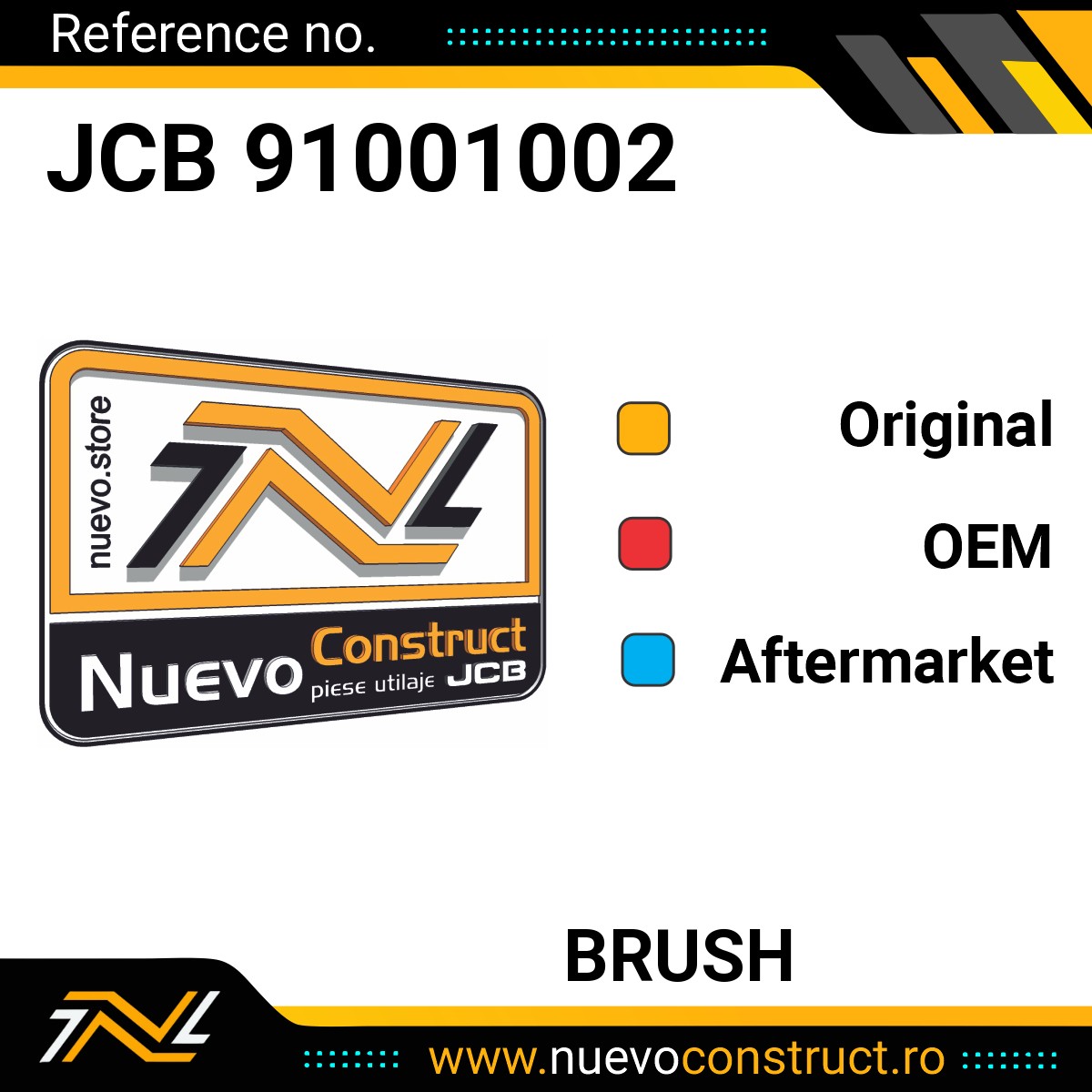 JCB 91001002 Brush