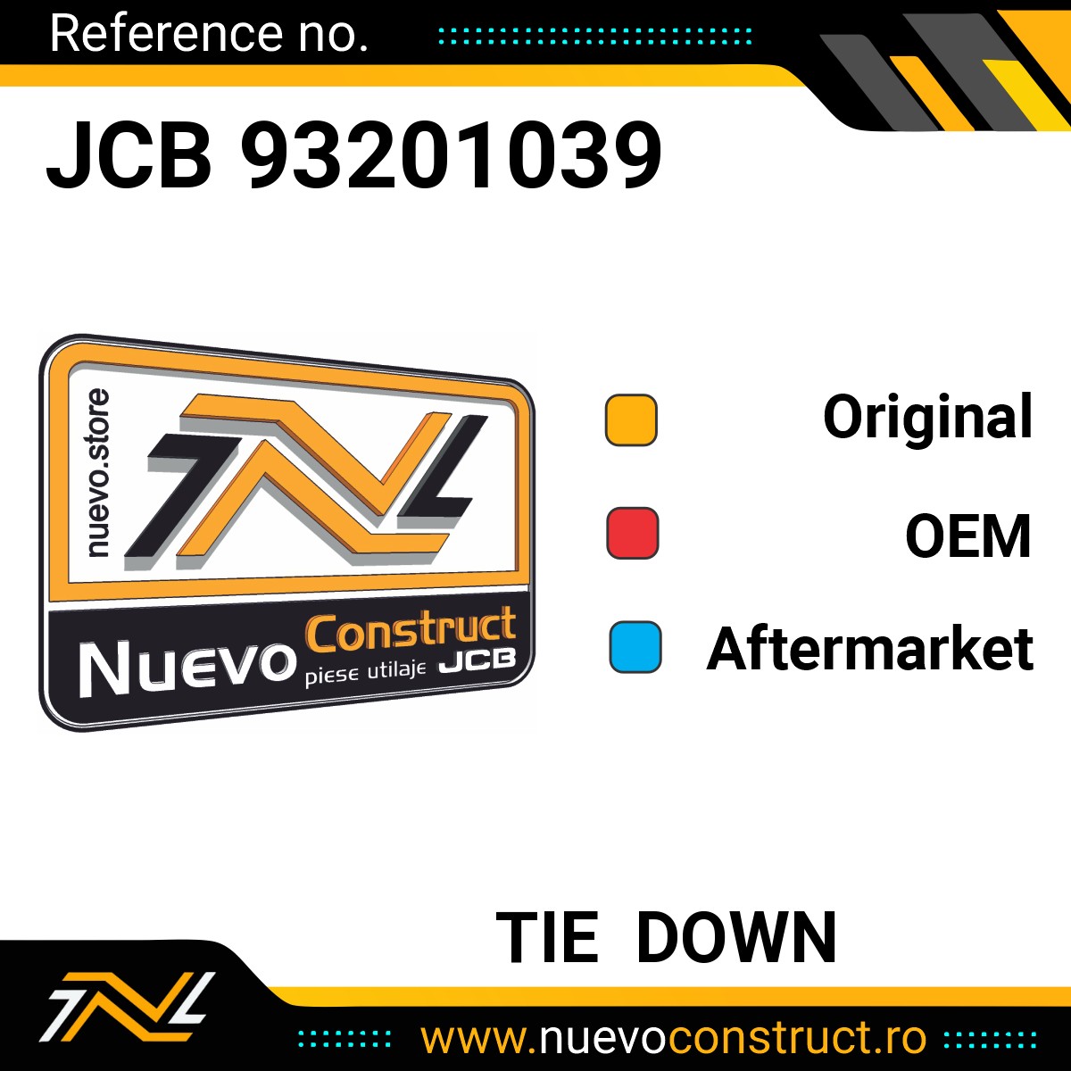 JCB 93201039 Tie down