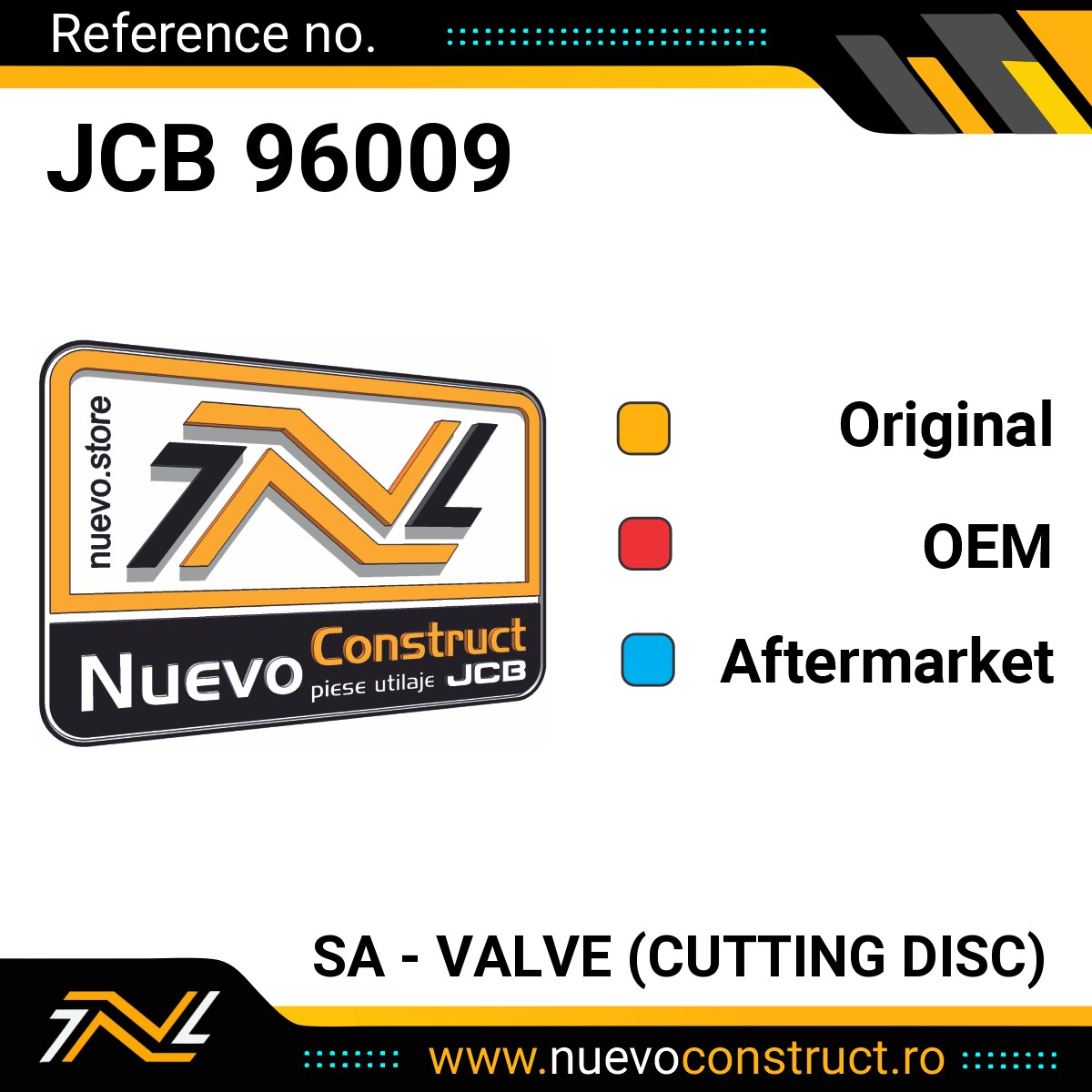 JCB 96009 SA - VALVE (CUTTING DISC)